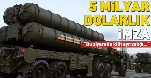 Putin'den 5 milyar dolarlık S-400 imzası!