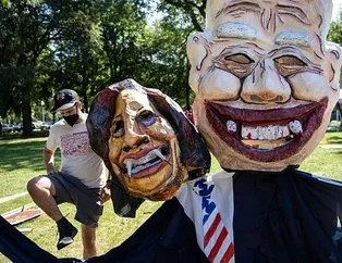 Kamala Harrisin adaylığını ilan edeceği Demokrat Parti Kongresinde yüzlerce Filistin destekçisi protesto düzenledi