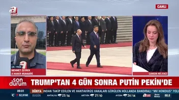 Rusya devlet başkanı Putin Çin'de