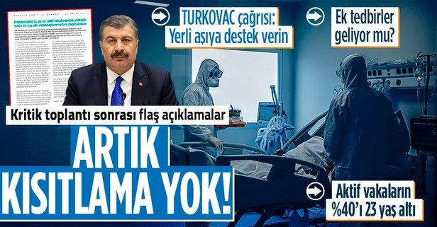 Bilim Kurulu sonrası kritik açıklama!