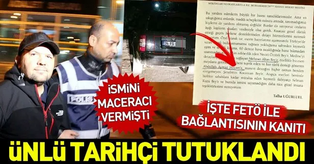 Son dakika: Ünlü tarihçi Talha Uğurluel FETÖ'den tutuklandı! Talha Uğurluel kimdir?