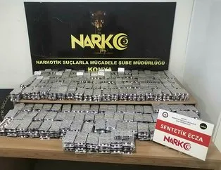 Konya’da uyuşturucu ticaretine 7 gözaltı