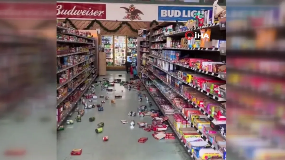 ABD 7 büyüklüğünde depremle sallandı!