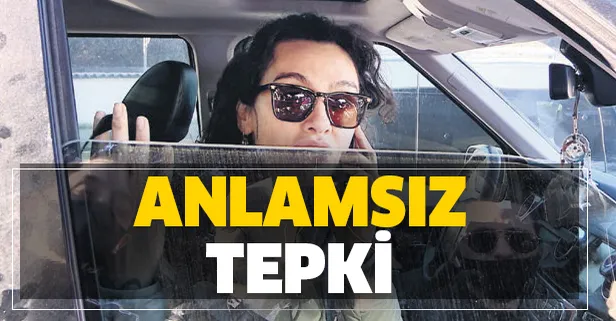 Birce Akalay'dan gazetecilere anlamsız tepki!