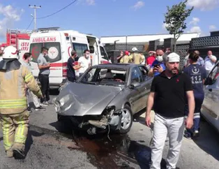 Silivri’de feci kaza: 3 yaralı!