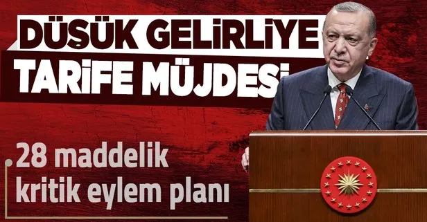 SON DAKİKA! Başkan Erdoğan’dan düşük gelirliye tarife müjdesi! 1. Su Şurası’nda önemli açıklamalar