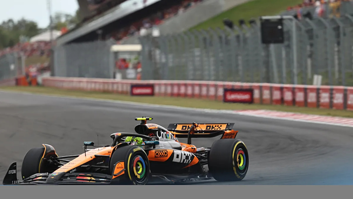 Macaristan GP'de kazanan Lando Norris!