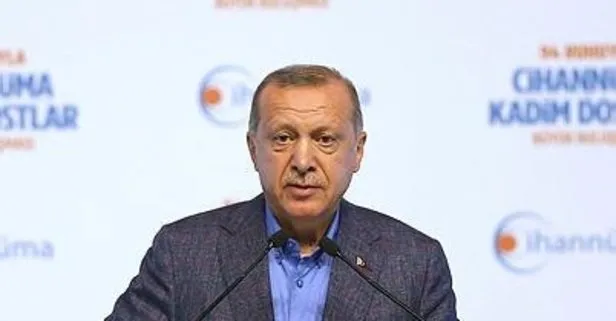 Başkan Erdoğan CHP adayına sert çıktı: Bu nasıl kucaklaşma?