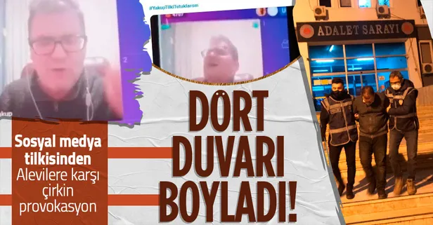 Alevilere karşı provokasyona tepkiler çığ gibi: Çirkinliğe karşı beraber mücadele edeceğiz! Yakup Tilki tutuklandı