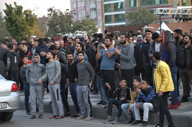 Elazığ'da tepki çeken görüntüler!