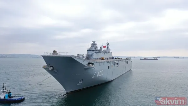 SON DAKİKA: TCG Anadolu deniz testleri için limandan ayrıldı! SSB paylaştı: Donanmamızın gücüne güç katacak - 8