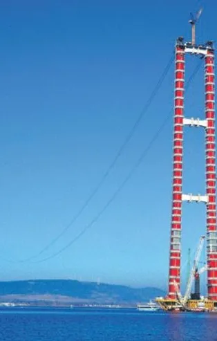 Çanakkale Köprüsü Eyfel’i geçti