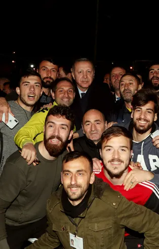 Başkan Erdoğan'a 7'den 70'e sevgi seli