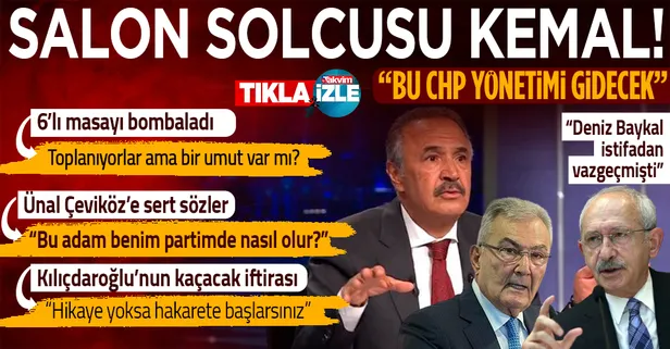 Eski CHP Genel Sekreteri Mehmet Sevigen'den 'Kılıçdaroğlu' sözleri: "Salon solcusu, hikayesi yok, olağanüstü kongre olabilir"