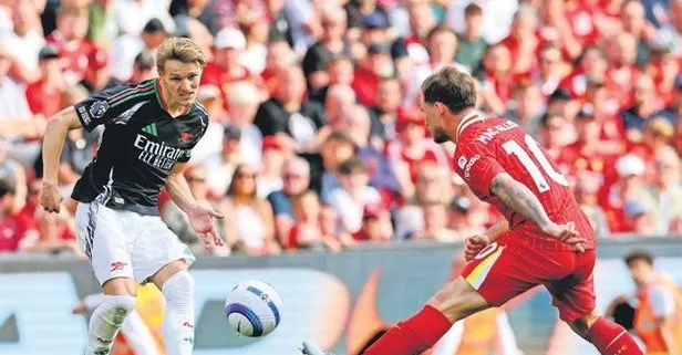 Şampiyon Liverpool Arsenal’e takıldı!