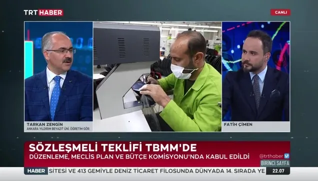 Sözleşmeliye kadro komisyondan geçti