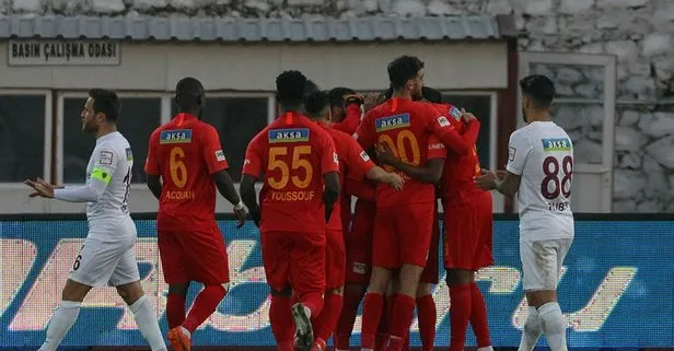 Hatayspor evinde mağlup