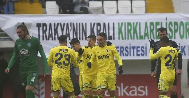 Fener Yolu Yari Ladi Kanarya Kupada Kirklareli Engelini Rahat Gecti Takvim