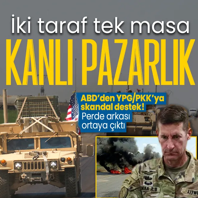Suriyenin kuzeyinde köşeye sıkışan terör örgütü YPG/PKKya ABDden skandal destek! Aşiretlerle gizli toplantı deşifre oldu