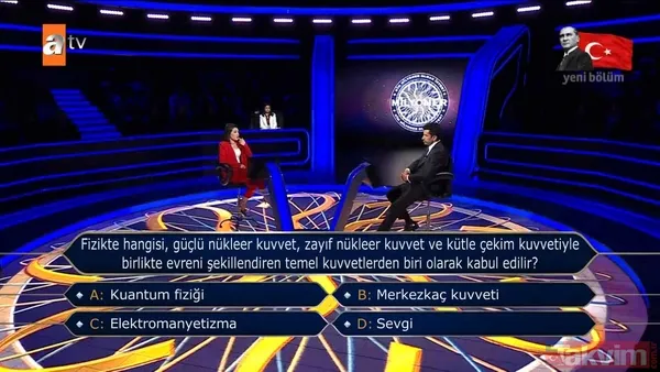 Kenan İmirzalıoğlu'nun sunduğu Kim Milyoner Olmak İster'de ‘haçan’ sorusu geceye damga vurdu! Bakın aslında ne anlama geliyormuş - 33