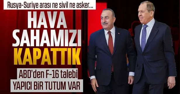 Türkiye’den ’Rus uçaklarına’ ilişkin hava sahası kararı! Dışişleri Bakanı Mevlüt Çavuşoğlu duyurdu: Suriye’ye giden...