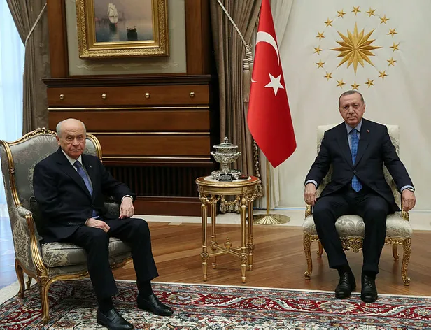 Son dakika: Erdoğan - Bahçeli arasındaki kritik görüşme sona erdi-1