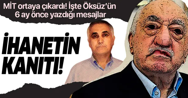 FETÖ'cü Adil Öksüz'ün ihanet mesajları ortaya çıktı! 6 ay önce 'yıkılış yılı' yazmış!