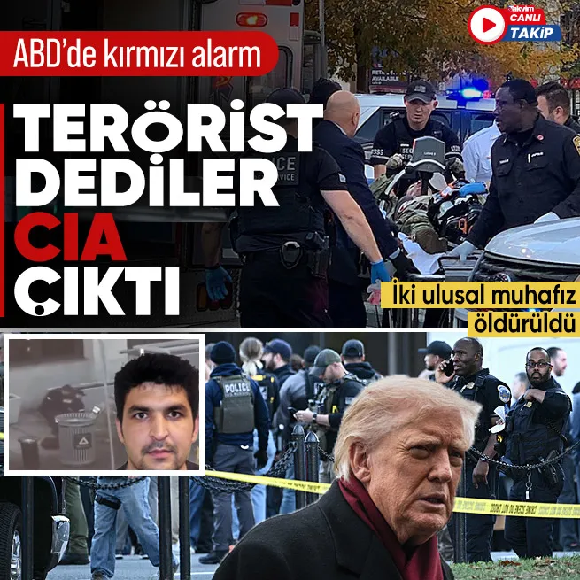 Beyaz Sarayda kırmızı alarm: 2 asker vuruldu! Trump açıkladı: Bu bir terör eylemi | CIA bağlantısı ortaya çıktı
