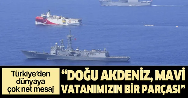 İletişim Başkanı Fahrettin Altun'dan dünyaya 'Doğu Akdeniz' mesajı