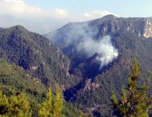 Amanos Dağları’nda orman yangını