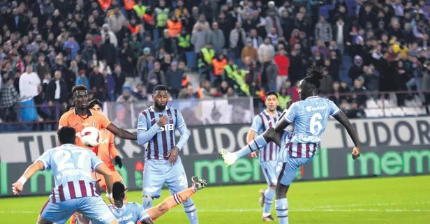 Trabzonspor Başakşehir ile 1-1 berabere kalıp 2 puan kaybetti