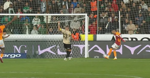 Hakim Ziyech saç baş yoldurdu! Bodrum FK - Galatasaray maçında kritik an