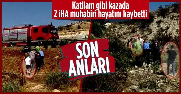 SON DAKİKA: Gaziantep'te katliam gibi kazada ölen İHA muhabirleri Umut Yakup Tanrıöver ile Muhammet Abdulkadir Esen'in son görüntüleri ortaya çıktı