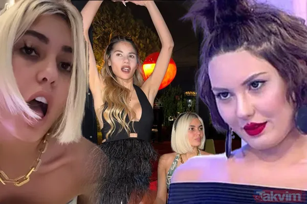 Bahar Candan'ın frikiği olay! İç çamaşırsız üstsüz paylaşımının ardından mini eteğiyle yatakta... Görenler tepki gösterdi: "Rezillik diz boyu" - 1