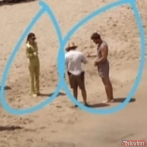 Kıvanç Tatlıtuğ ile Beren Saat'in sahil fotoğrafları sızdı sosyal medya yıkıldı! Aşk-ı Memnu'dan yıllar sonra Beren ve Kıvanç... - 4