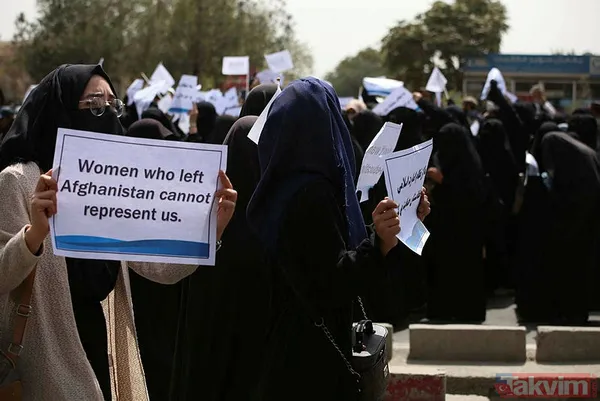 Afgan kadınlar Kabil Eğitim Üniversitesi’nde Taliban’a destek programı düzenledi - 20