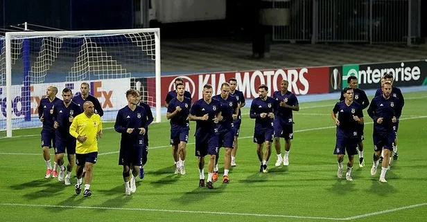 Fenerbahçe D.Zagreb maçına hazır