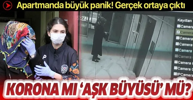 Son dakika: Kayseri’de bir apartmanda koronavirüs paniğine neden olan madde ’büyü’ için sürülen domuz yağı çıktı!