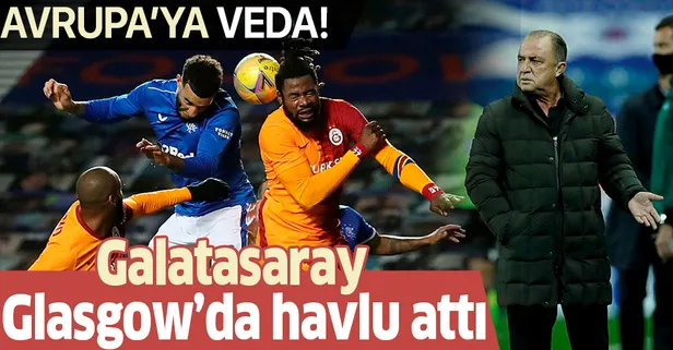 Galatasaray, Glasgow'da Avrupa Ligi'ne havlu attı!