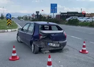 Elazığ’da zincirleme kaza: 1 yaralı