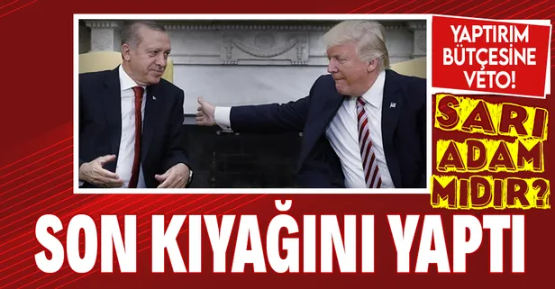 Son dakika: ABD Başkanı Donald Trump 2021 Savunma Bütçesi'ni reddetti