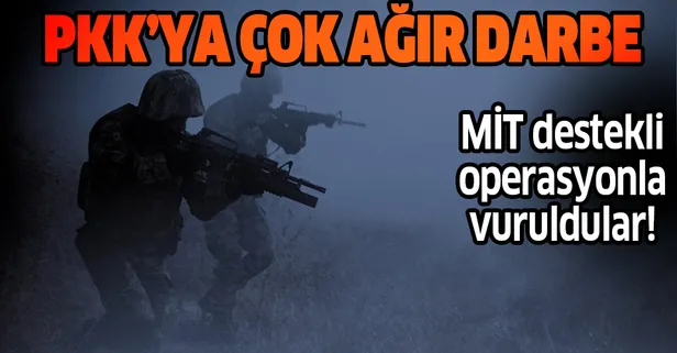 Son dakika: MİT'le koordineli operasyonda, 2'si sözde yönetici 6 PKK/YPG'li etkisiz hale getirildi
