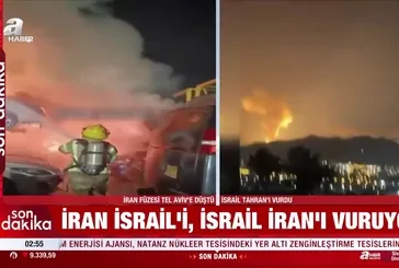 İsrail ve İran birbirine yönelik şiddetli füze saldırısı gerçekleştirdi.