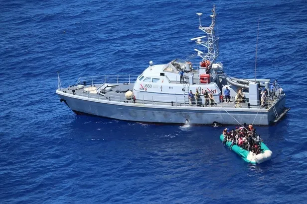 SON DAKİKA: MSB duyurdu: 97 düzensiz göçmen Libya açıklarında kurtarıldı-5
