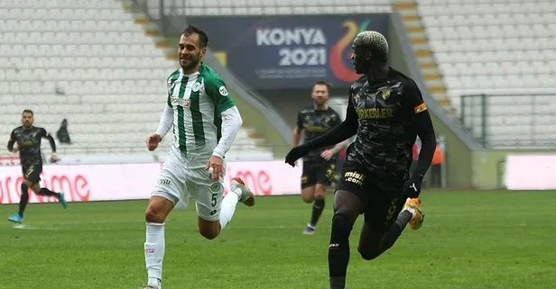 Göztepe 3 puanı 3 golle aldı!  ÖZET | İttifak Holding Konyaspor - Göztepe maç sonucu: 2-3
