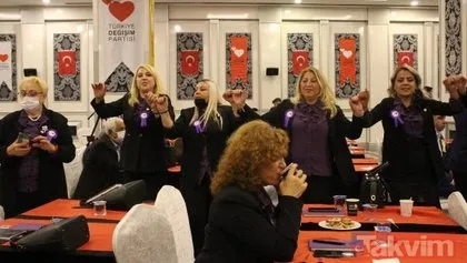 Türkiye Değişim Partisi’nin programında maskesiz mesafesiz halay
