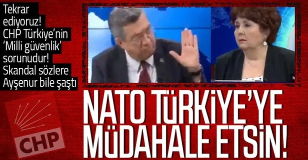 HALK TV canlı yayınında skandal sözler! CHP’li isim NATO’yu Türkiye’ye müdahale etmediği için eleştirdi