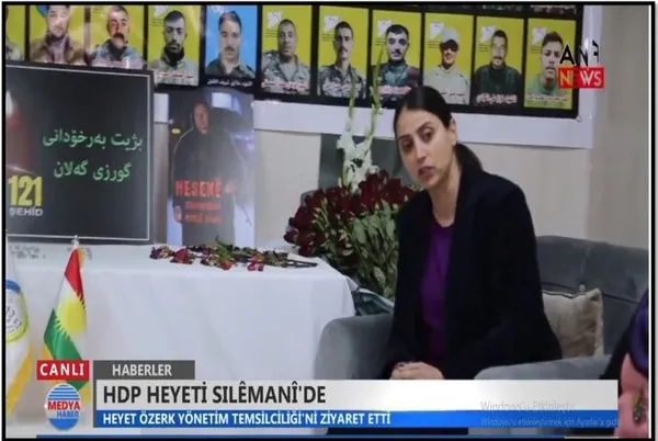 HDP'li Hüda Kaya, Hasan Özgüneş, Feleknas Uca ve Murat Çepni PKK kamplarında! Yine devleti hedef aldılar!-4