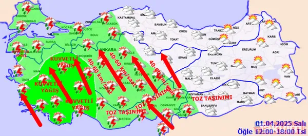 Meteoroloji'den 10 ile kuvvetli yağış alarmı: İstanbul için saat verildi! İzmir, Antalya, Muğla... - 7