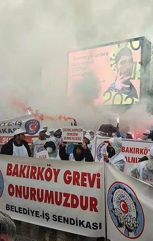 CHP’li Bakırköy Belediyesi'nin sıfır zam dayatmasına karşı işçilerin grevi sürüyor: Kimse bizim sabrımızla oynamasın